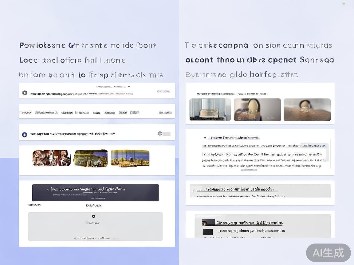通过对比两者的官方网站，从页面布局、用户操作流程、
