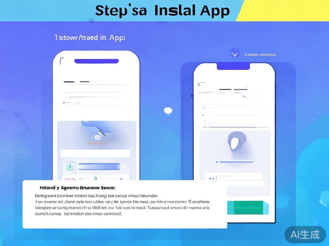 3.&nbsp;安装应用程序
下载完成后，打开手机上的文件